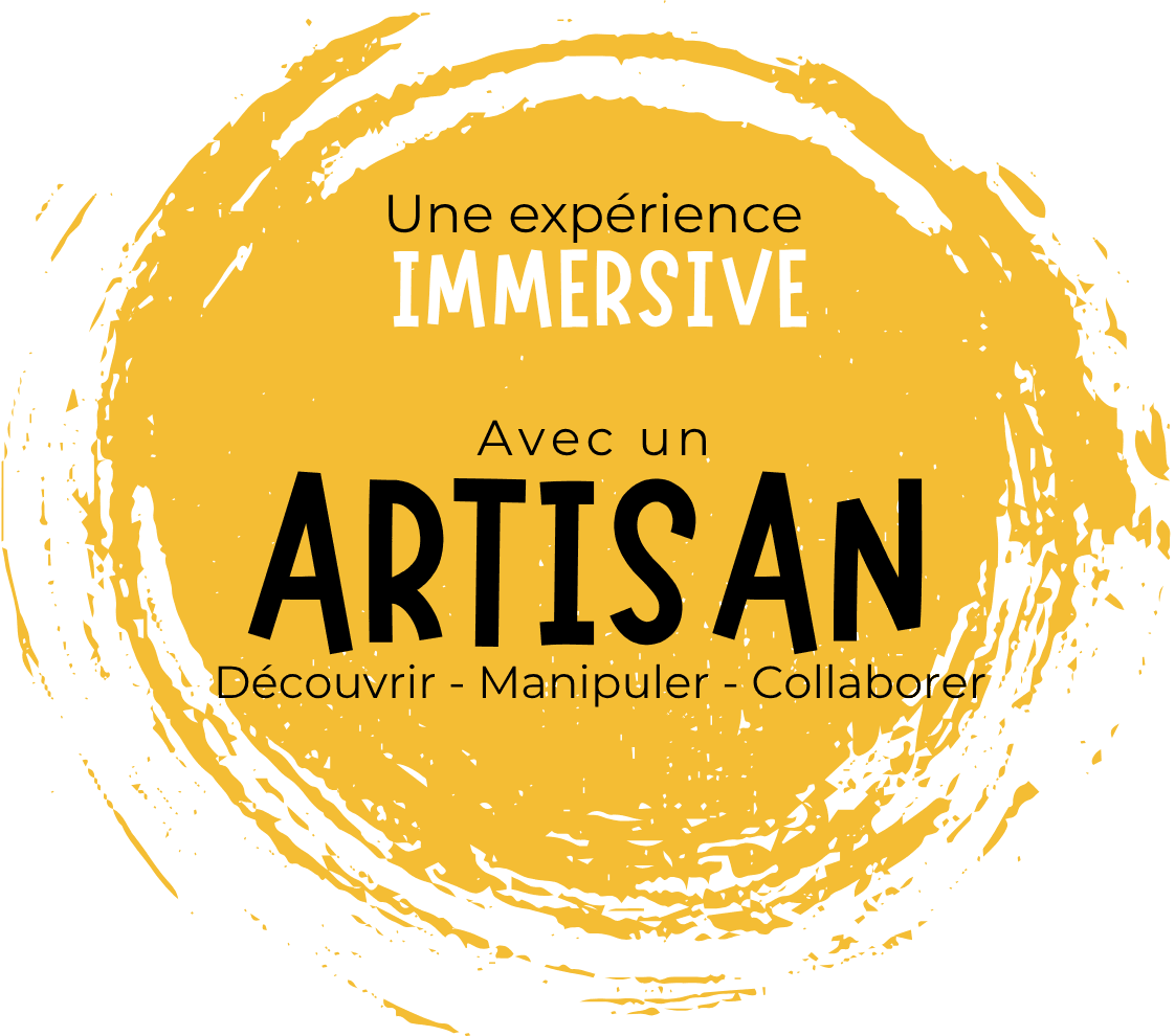Découvrir Manipuler Collaborer Artisan Expérience immersive Les Fabuleuses Events